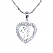 Silver Pendant Heart Shape G